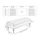 image 3 of Safar Plain 150cm Ottoman Storage Bench - Plush Velvet Shoe Bench - Steel Grey Upholstery Footstool with Storage