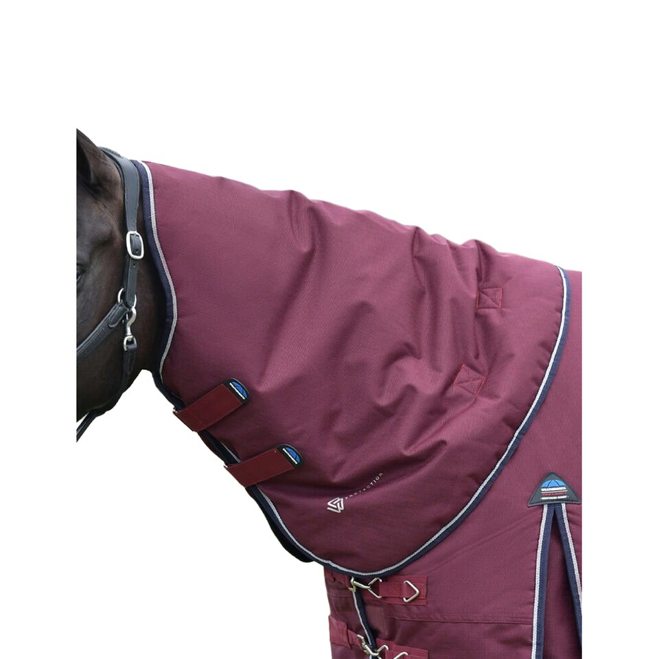 image 1 of Weatherbeeta Comfitec Essential Standard-Neck Horse Turnout Neck Cover | Red | Burgundy | Pony | 1
