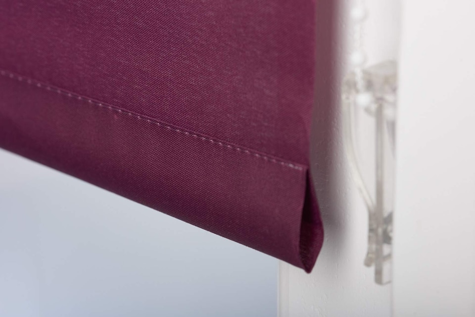 image 1 of 135cm Wide Daylight Roller Blind 165cm Drop | Purple | Aubergine