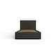 image 8 of Side Lift Ottoman Storage Bed Single Grey | Grey | Grey