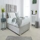 image 3 of Ofsted Plush Superking Bed Frame - Silver