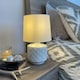 image 7 of Mara White Ceramic Table Lamp