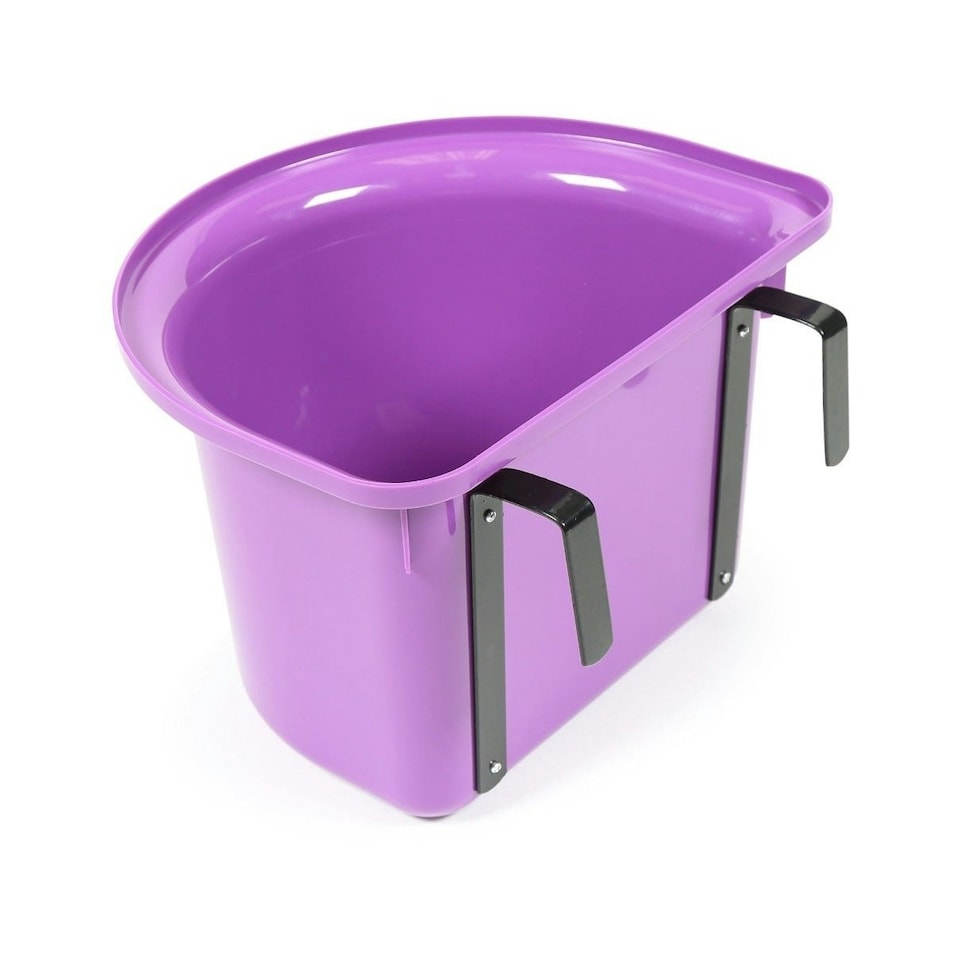 Ezi-Kit Portable Horse Feed Bucket - Purple - One Size
