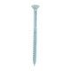 image 1 of Timco - Twin-Threaded Woodscrews - PZ - Double Countersunk - Zinc (Size 10 x 3 - 100 Pieces)