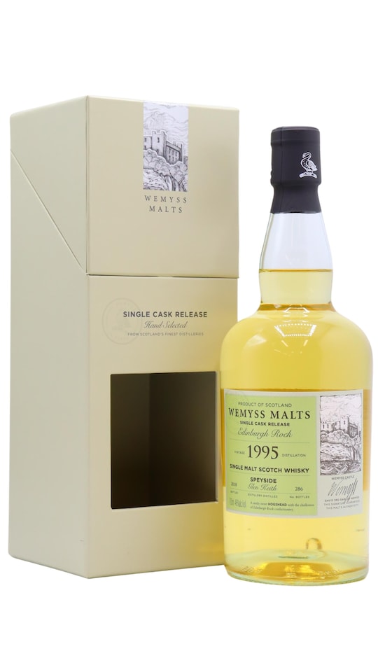 Glen Keith - Wemyss Malts - Edinburgh Rock Single Cask 1995 22 year old Whisky