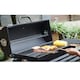 image 7 of Large Charcoal Oil Drum BBQ Grill Portable Barrel Barbecue With Lid Wheels Side Table
