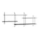 image 3 of Belfast Wall Unit with 4 shelves in Black