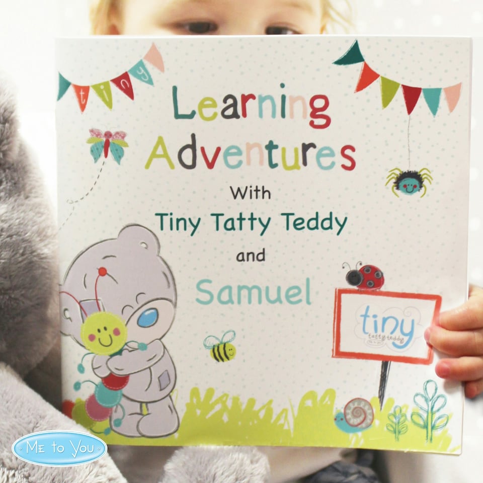 image 1 of Personalised Tiny Tatty Teddy Learning Adventure Book