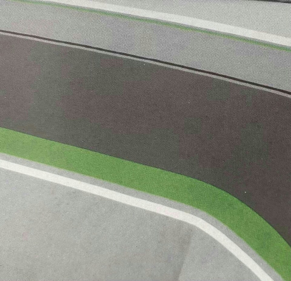 image 1 of Carter Striped Duvet Cover Set - Super King - Green