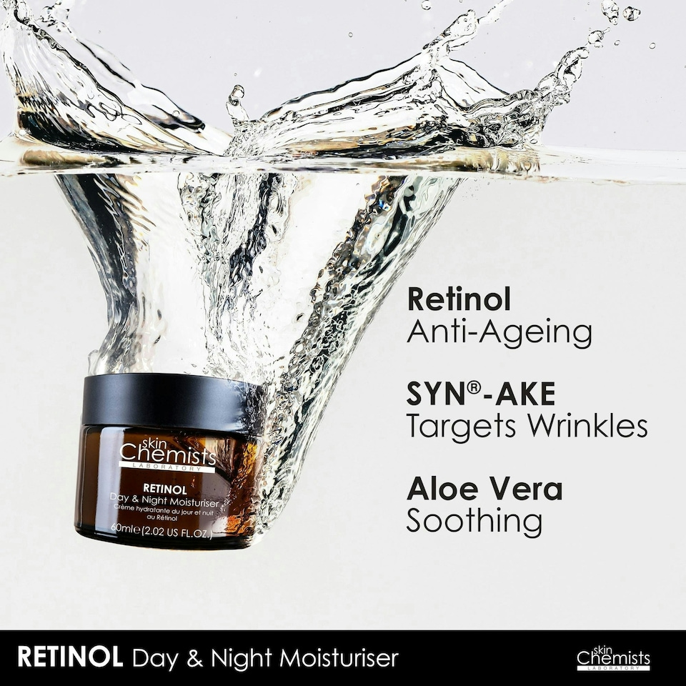image 1 of skinChemists Anti-Ageing Retinol Night Moisturiser with SYN®-AKE 60ml