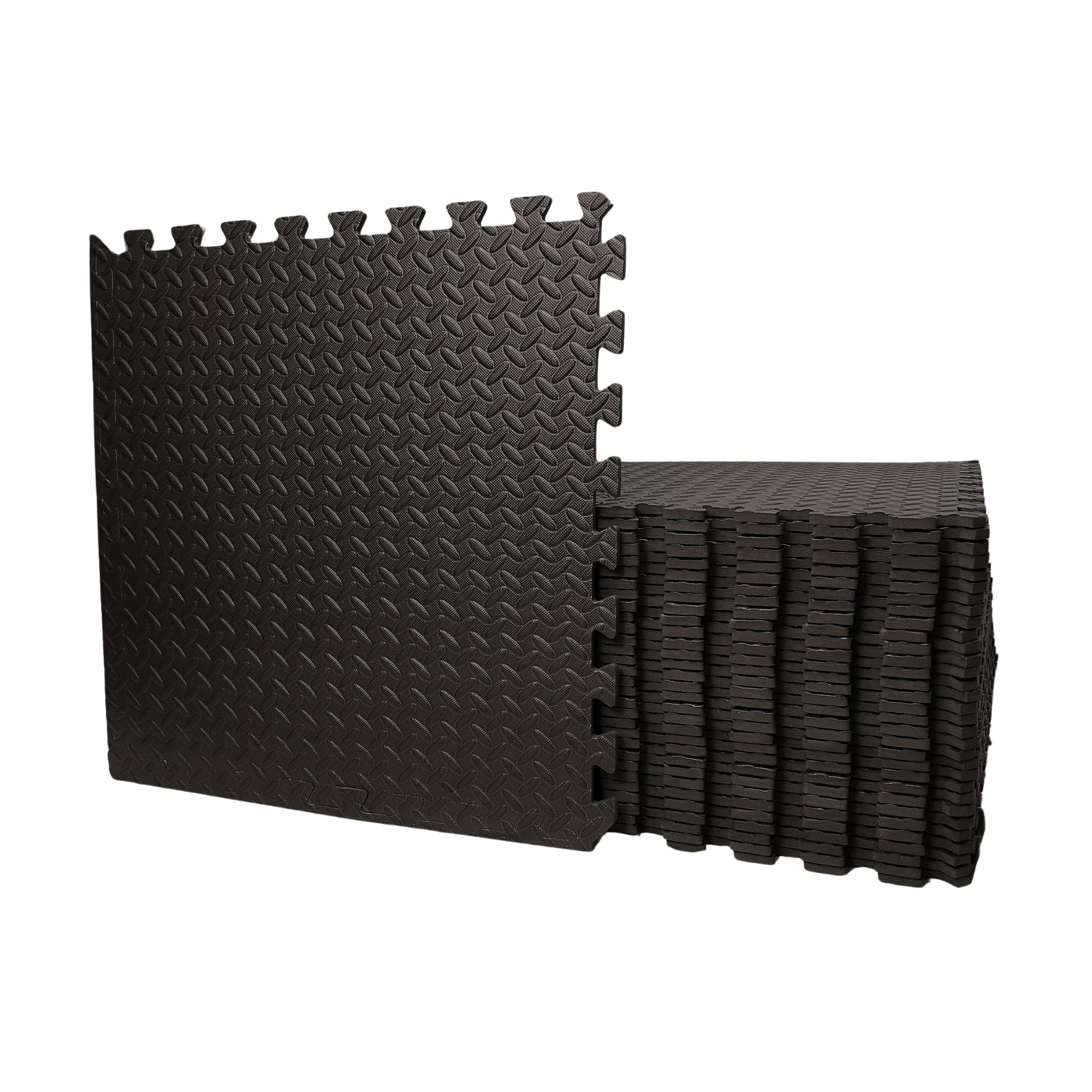 Samuel Alexander 12 Piece EVA Foam Floor Protective Floor Tiles / Mats 60x60cm. Covers 4.32 sqm (46.5 sq ft)
