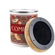 image 4 of Strawberry Thief Compost Caddy - Metal 2L Red Decorative Kitchen Food Waste Bin