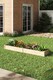 image 2 of Living and Home Solid Wood Raised Garden Bed with 2 Compartments | Brown | 243cm W x 61cm D x 25cm H