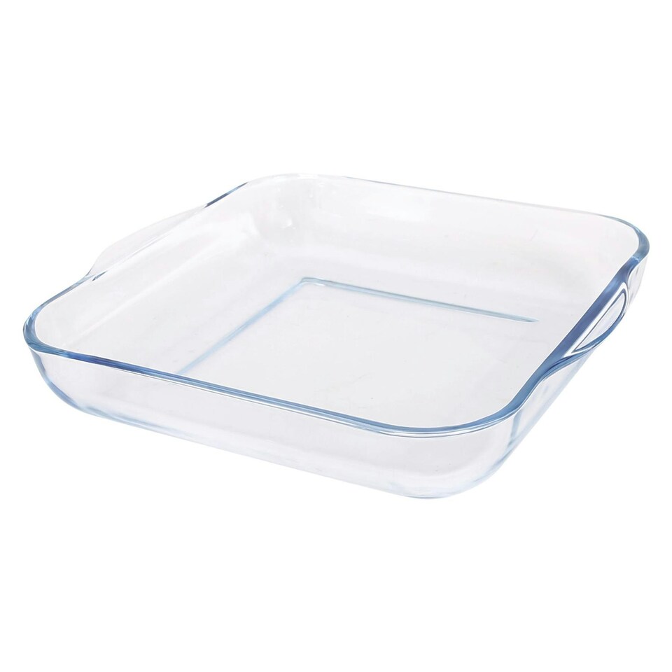 image 1 of Argon Tableware Square Glass Oven Dish - 30cm x 27.5cm Clear