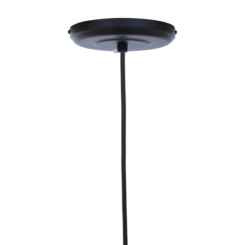 image 1 of Interiors by Premier Lagona 6 Bulb Black Pendant Light
