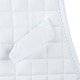image 3 of Weatherbeeta Prime Jump Shaped Saddle Pad - White - Pony