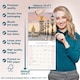 image 6 of Paris 2026 Calendar | Square Wall Calendar | Travel Gift | Plastic Free Packaging | by Avonside Publishing