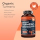 image 2 of Nutravita Organic Turmeric 1440mg High Strength with Black Pepper, Ginger & Active Ingredient Curcumin - 180 Vegan Capsules - 3 Month Supply