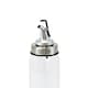 image 3 of Cruet Quttin Transparent Silver Glass 0,5 L 6 x 6 x 26 cm (12 Units)