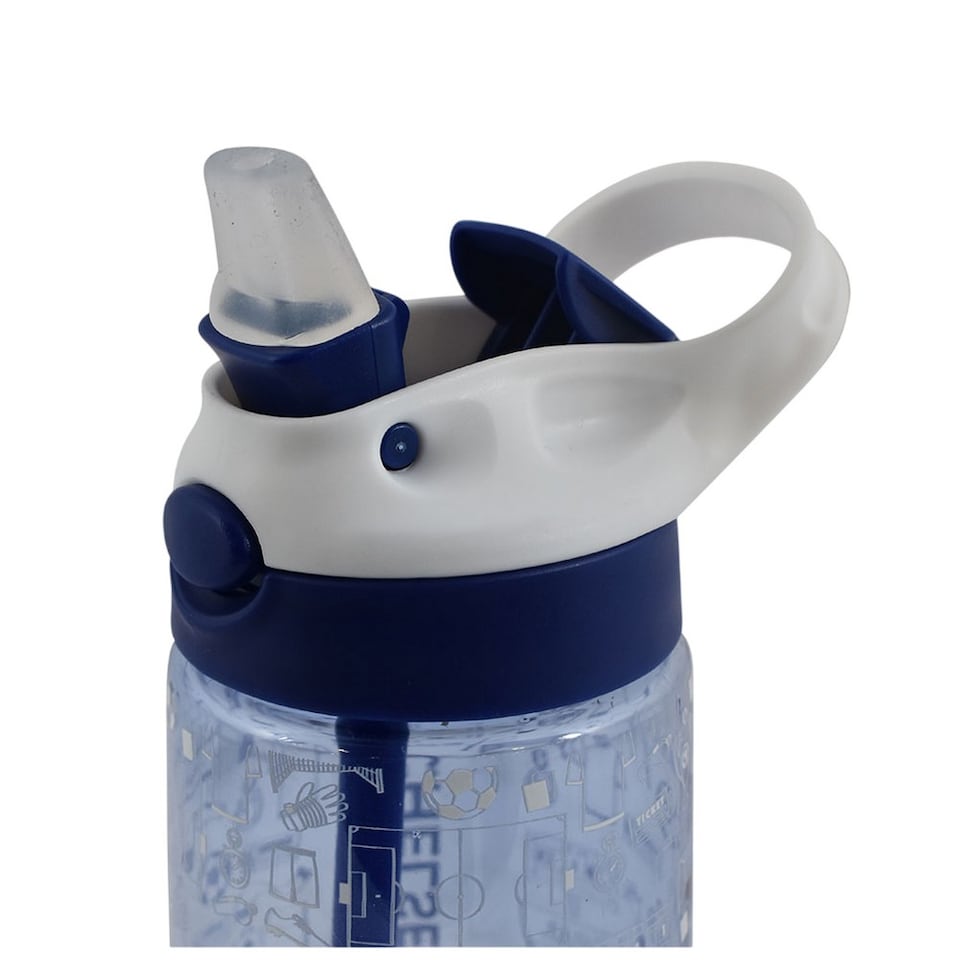 image 1 of Chelsea FC Childrens/Kids 480ml Water Bottle | Blue | Blue/White | 1