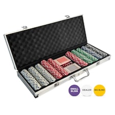 Poker Set - 500 Piece Complete With Casino Style Case