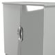 image 5 of Holborn 2 Door Cabinet in Grey Gloss & Dusk Grey (Ready Assembled) | Grey | Grey Gloss & Dusk Grey