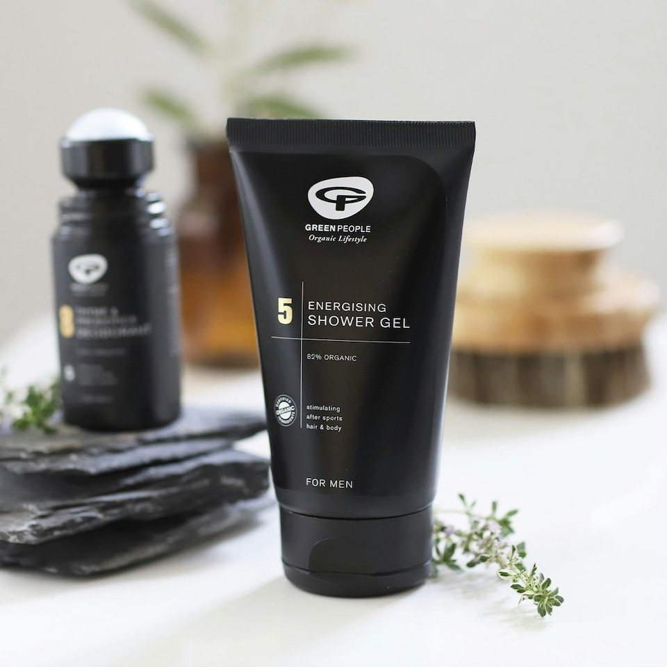 image 1 of Green People Men's Body Wash Mint SLS Free 150ml Vegan