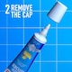 image 3 of Unibond Silicone Sealant Anti-Mould & Waterproof for Kitchen & Bathroom, 50ml, 5 Pack