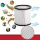 image 3 of SPARES2GO Wet & Dry Cartridge Filter compatible with Shop-Vac Vacuum Cleaners (90304 9030408 9030411 9030427 9030433 903046)