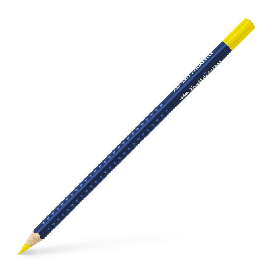 Faber-Castell - Art Grip Aquarelle Studio Pencil, Light Cadmium Yellow (105) - FC114205