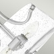 image 4 of Quoizel Hollister Bowl Semi Flush Ceiling Light Polished Nickel