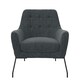 image 4 of Brayden Upholstered Accent Chair Charcoal Grey | Charcoal