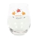 image 2 of Something Different Autumn Magic Stemless Glass - Transparent/Yellow/Dark Blue - One Size