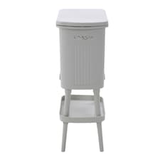 Living and Home 18L 2-Tier Dry Wet Separation Trash Bin with Inner Buckets | Grey