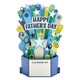 image 3 of Hallmark Musical And Light Up Father's Day Card - 3D Pop-Up Design