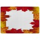 image 1 of Autumn Border (Rug) Red | Small: 60x110cm