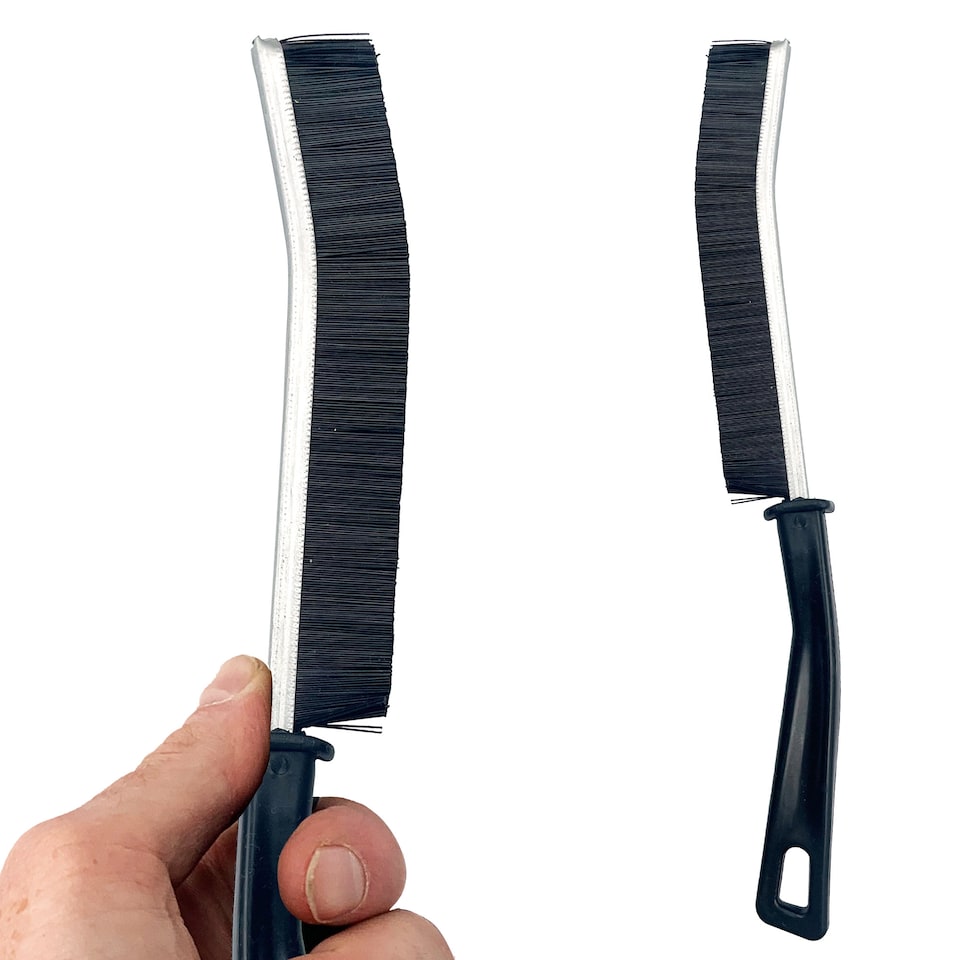 image 1 of Hard Bristle Crevice Cleaning Brush for Gaps and Narrow Spaces - Pack of 1