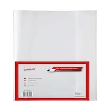 Pack of 100 9x7 Inch Clear Exercise Book Covers by Janrax