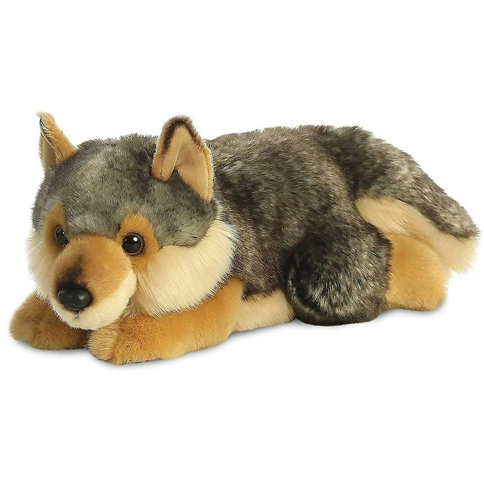 image 1 of Aurora MiYoni Wolf Lying 28cm