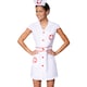 image 4 of Womens nurse costume | Red | red/white | 1