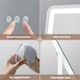 image 7 of Emitto Hollywood Mirror Vanity Makeup Mirror with Light 360°Rotation Tabletop
