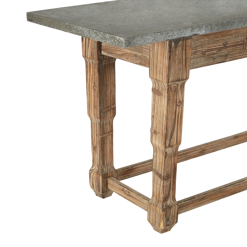 image 1 of Interiors by Premier Coffee Table, Industrial Coffee Table, Aluminium Plated Silver Coffee Table, Modern Coffee Table with Storage Silver