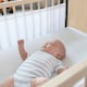 image 4 of Airwrap™ Mesh 2 Sided Cot Liner - Bumper Alternative, White