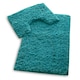 image 1 of VELVETIO Bath Mats & Pedestal Mat Set Anti Slip Super Soft Water Absorbent Blue | Turquoise