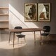 image 1 of Interiors By Premier Upholstered Dining Chair, Durable Dining Chair For Breakfast, Practical Leather Chair For Dining Room Black