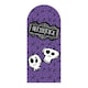 image 1 of Beetlejuice 1988 Purple Single Backdrop Cardboard Cutout 185cm