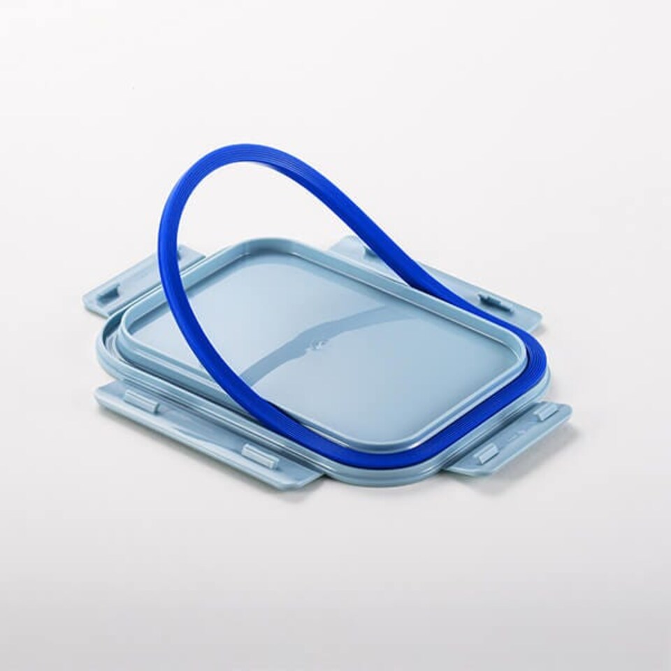 image 1 of LocknLock Classic Plus 630ml Glass Rectangular Container