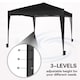 image 5 of MCC Direct Gazebo 3x3 Pop up Black | Black | Black