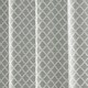 image 3 of Wold Ring Top Lined Curtains - 168cm x 183cm - Silver