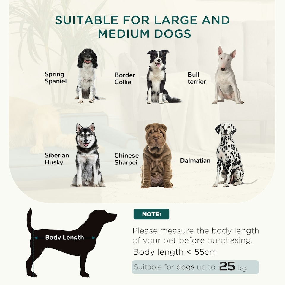 image 1 of PawHut Dog Sofa w/ Legs, Water-Resistant Fabric for Large, Medium Dogs - Green